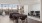 a room with a table and chairs