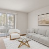 living room with easy to access spaces and ample lighting